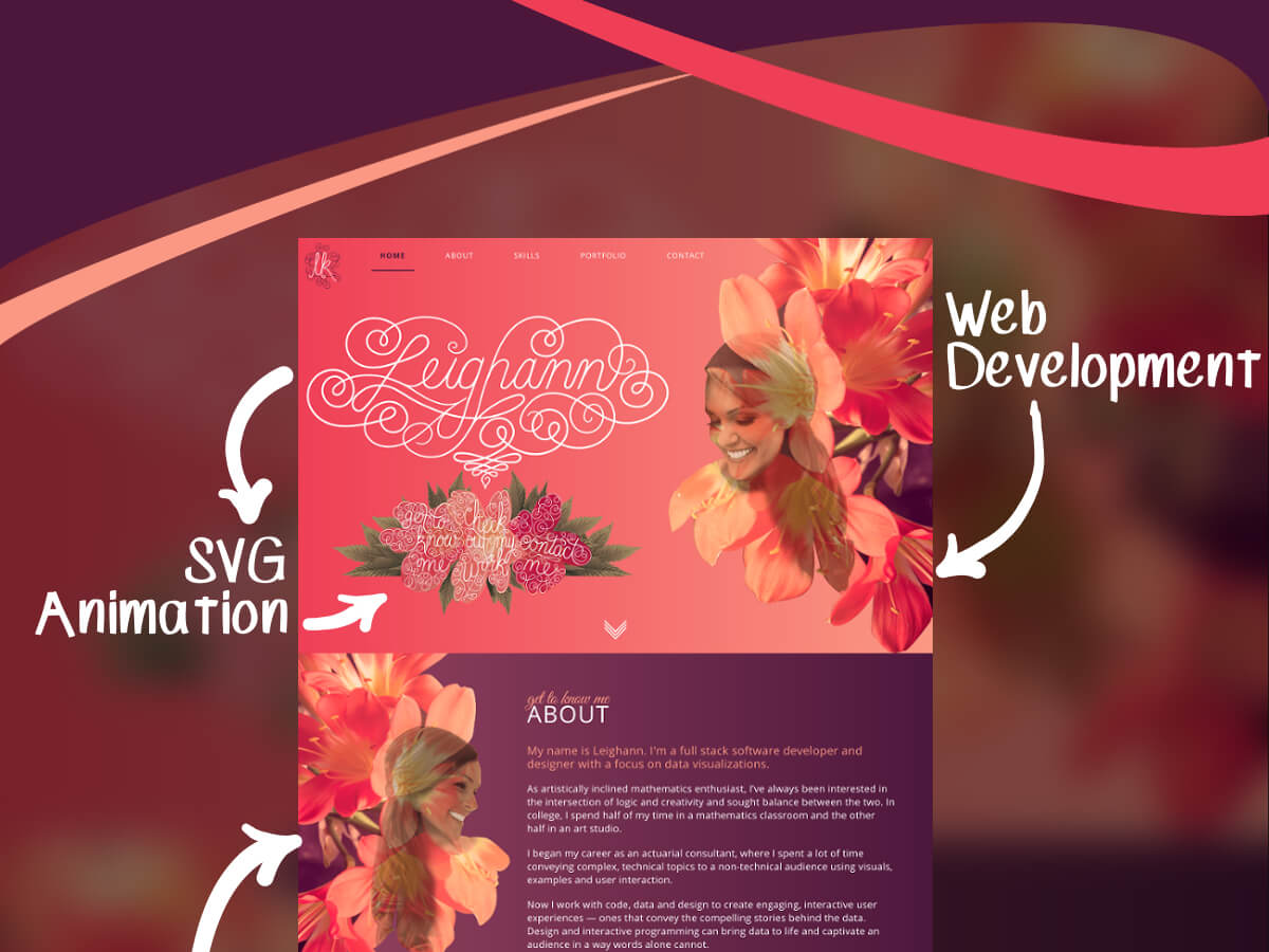 Leighann Kinter Portfolio Site 1